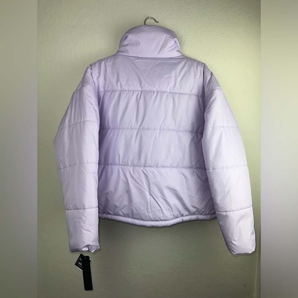 CELEBRITY PINK women’s XL purple lavender puffer jacket NWT Macy’s exclu… - Picture 8 of 13